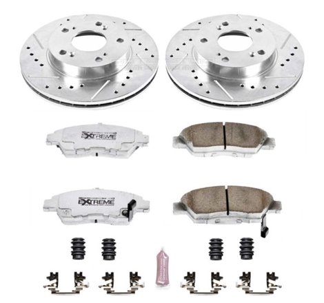 Power Stop 02-06 Acura RSX Front Z26 Street Warrior Brake Kit