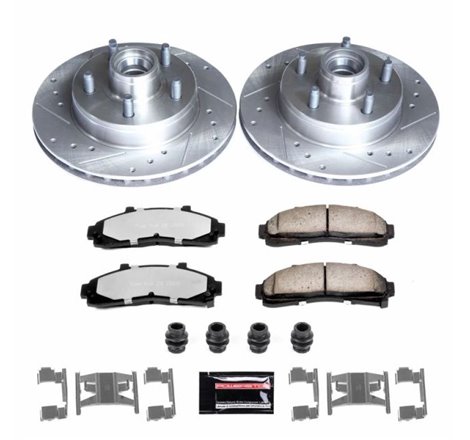 Power Stop 95-97 Ford Ranger Front Z36 Truck & Tow Brake Kit