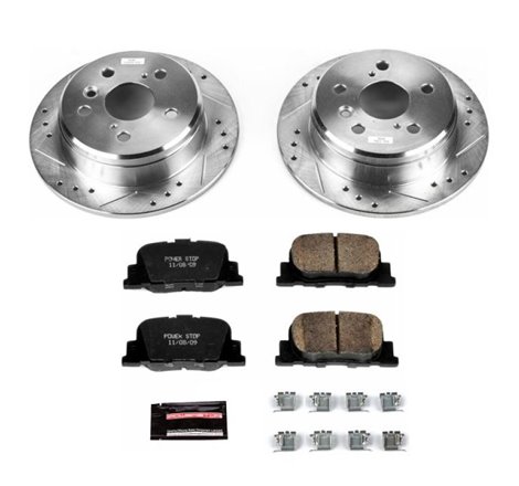 Power Stop 00-01 Lexus ES300 Rear Z23 Evolution Sport Brake Kit