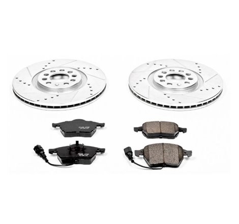 Power Stop 99-06 Audi TT Front Z23 Evolution Sport Brake Kit