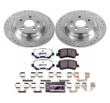 Power Stop 11-18 Volvo S60 Rear Z36 Truck & Tow Brake Kit