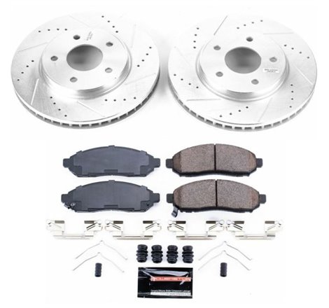 Power Stop 15-17 Chevrolet City Express Front Z23 Evolution Sport Brake Kit