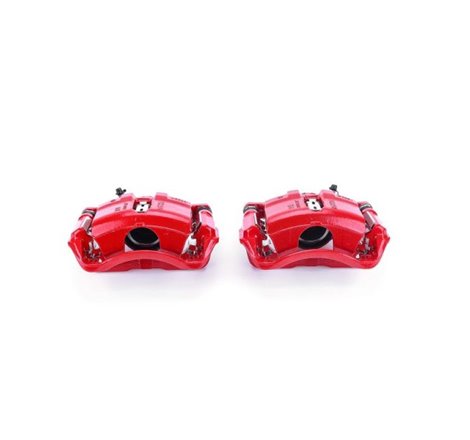 Power Stop 91-95 Acura Legend Front Red Calipers w/Brackets - Pair