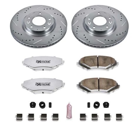 Power Stop 04-08 Mazda RX-8 Front Z26 Street Warrior Brake Kit