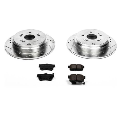 Power Stop 07-09 Acura RDX Rear Z23 Evolution Sport Brake Kit