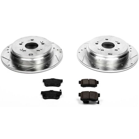 Power Stop 07-09 Acura RDX Rear Z23 Evolution Sport Brake Kit