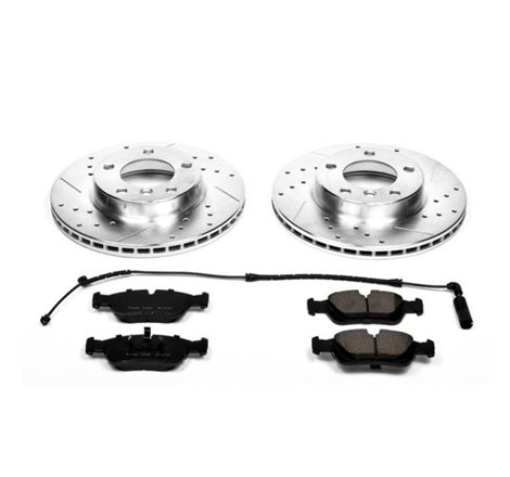 Power Stop 2000 BMW 323Ci Front Z23 Evolution Sport Brake Kit