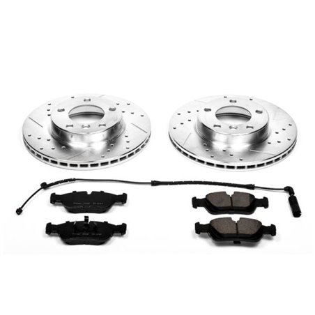 Power Stop 2000 BMW 323Ci Front Z23 Evolution Sport Brake Kit