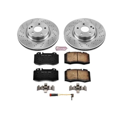 Power Stop 07-09 Mercedes-Benz E550 Front Autospecialty Brake Kit