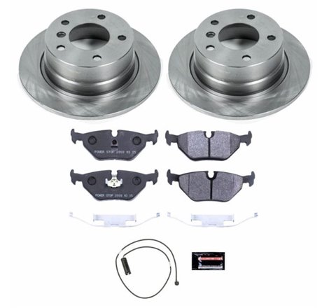 Power Stop 95-99 BMW 318ti Rear Track Day Brake Kit