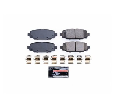 Power Stop 18-19 Jeep Wrangler Rear Z23 Evolution Sport Brake Pads w/Hardware