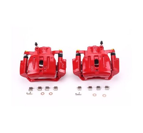 Power Stop 01-07 Toyota Highlander Front Red Calipers w/Brackets - Pair