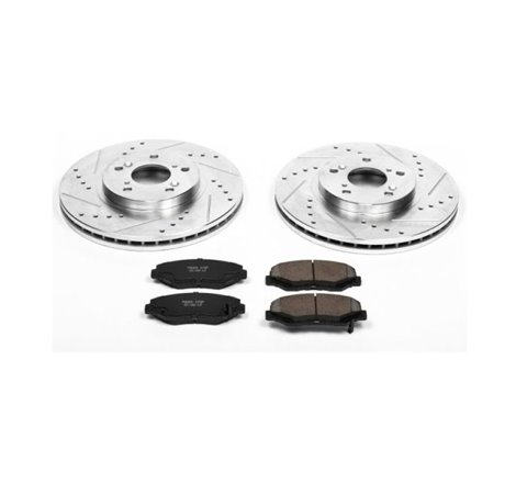 Power Stop 03-08 Honda Pilot Front Z23 Evolution Sport Brake Kit