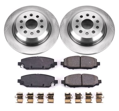 Power Stop 18-19 Jeep Wrangler Rear Autospecialty Brake Kit