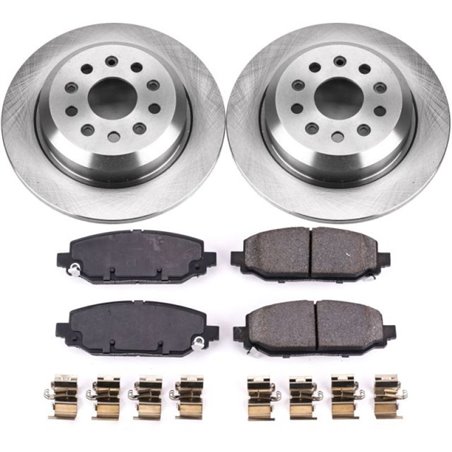 Power Stop 18-19 Jeep Wrangler Rear Autospecialty Brake Kit