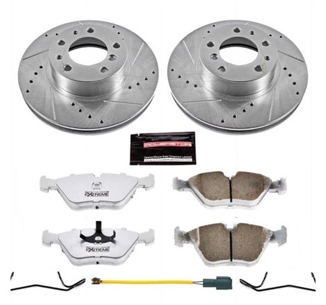 Power Stop 87-89 BMW 735i Front Z26 Street Warrior Brake Kit