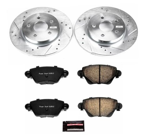 Power Stop 02-05 Jaguar X-Type Rear Z23 Evolution Sport Brake Kit