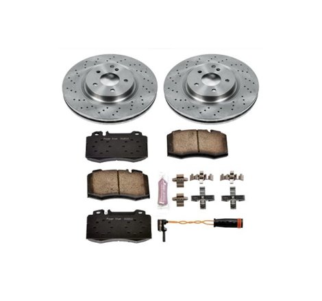 Power Stop 2004 Mercedes-Benz C230 Front Autospecialty Brake Kit