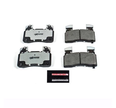 Power Stop 15-19 Cadillac CTS Front Z26 Extreme Street Brake Pads w/Hardware