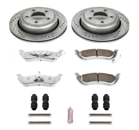 Power Stop 10-11 Ford Ranger Rear Z26 Street Warrior Brake Kit