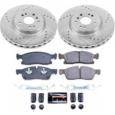 Power Stop 2016 Mercedes-Benz GLE300d Front Z23 Evolution Sport Brake Kit