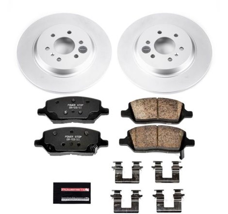 Power Stop 14-17 Mobility Ventures MV-1 Rear Z17 Evolution Geomet Coated Brake Kit