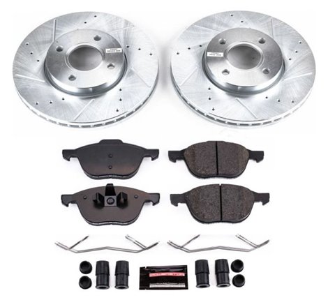 Power Stop 05-07 Ford Focus Front Z23 Evolution Sport Brake Kit