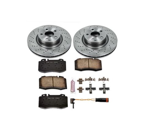 Power Stop 00-03 Mercedes-Benz CL500 Front Autospecialty Brake Kit