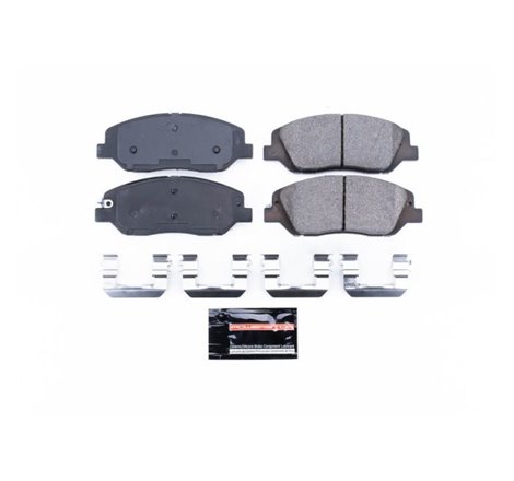 Power Stop 17-18 Hyundai Santa Fe Front Z23 Evolution Sport Brake Pads w/Hardware