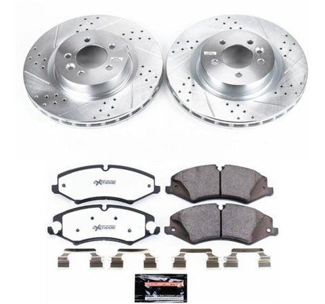 Power Stop 11-16 Land Rover LR4 Front Z36 Truck & Tow Brake Kit