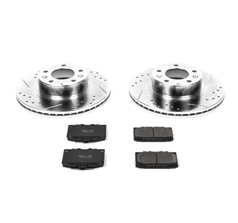 Power Stop 93-95 Mazda RX-7 Front Z23 Evolution Sport Brake Kit