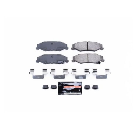 Power Stop 04-09 Cadillac XLR Rear Z23 Evolution Sport Brake Pads w/Hardware