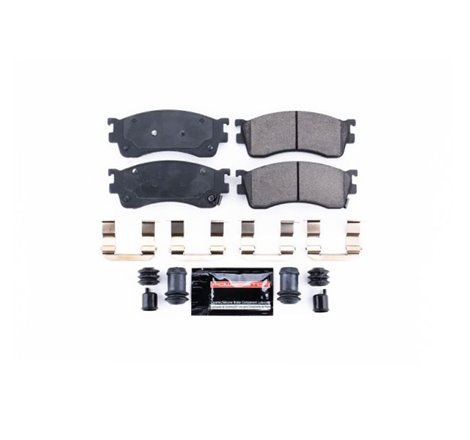 Power Stop 01-02 Mazda Protege Front Z23 Evolution Sport Brake Pads w/Hardware