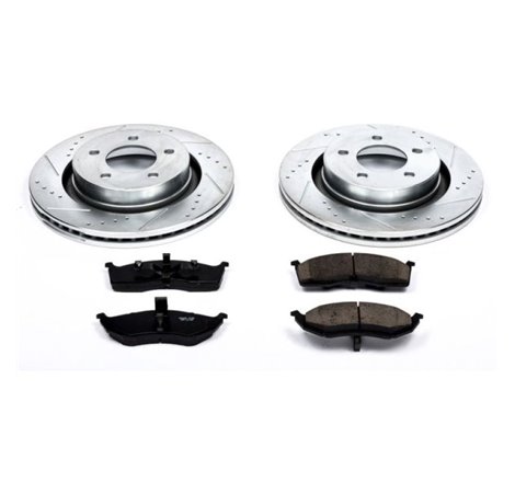 Power Stop 99-02 Chrysler 300M Front Z23 Evolution Sport Brake Kit