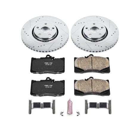 Power Stop 07-11 Lexus GS350 Front Z23 Evolution Sport Brake Kit