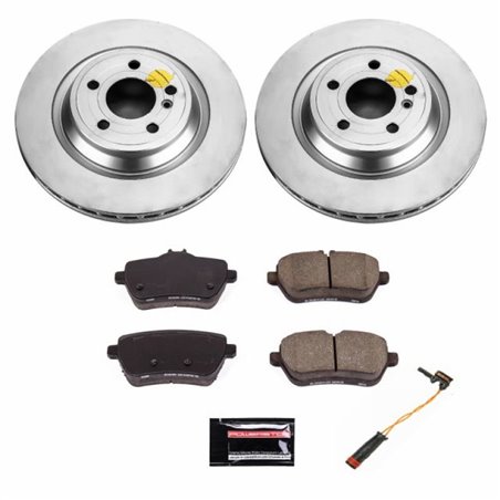 Power Stop 15-16 Mercedes-Benz SL400 Rear Z23 Evolution Sport Coated Brake Kit