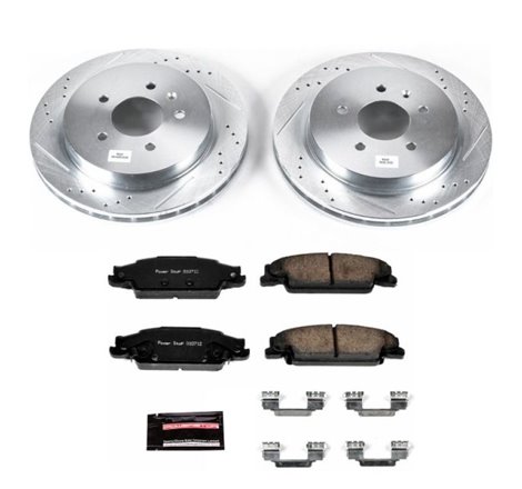 Power Stop 03-07 Cadillac CTS Rear Z23 Evolution Sport Brake Kit