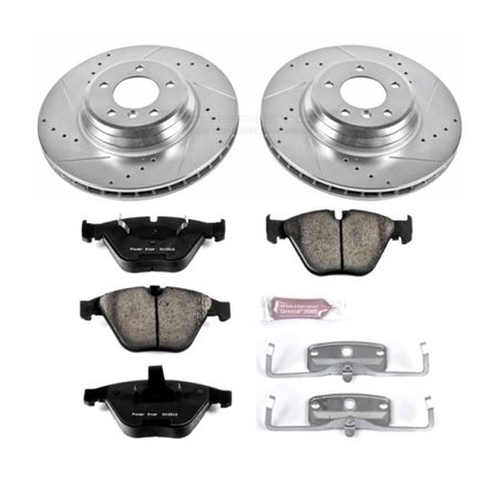 Power Stop 2009 BMW 335d Front Z23 Evolution Sport Brake Kit