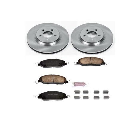 Power Stop 05-10 Ford Mustang Front Autospecialty Brake Kit