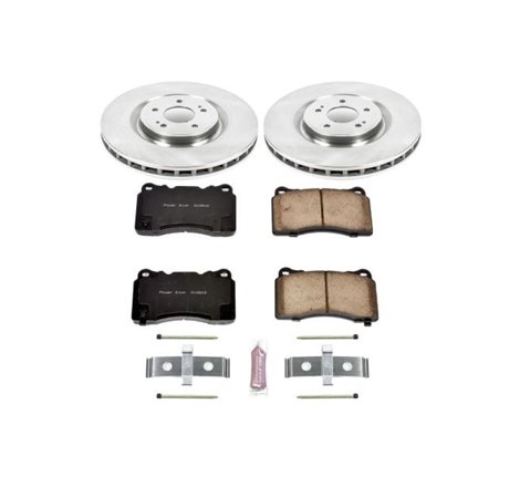 Power Stop 08-15 Mitsubishi Lancer Front Autospecialty Brake Kit