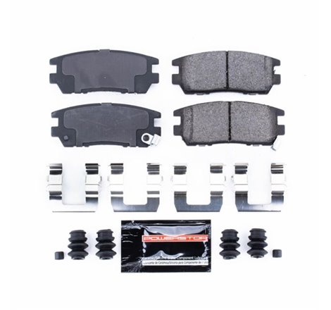 Power Stop 92-00 Mitsubishi Montero Rear Z23 Evolution Sport Brake Pads w/Hardware