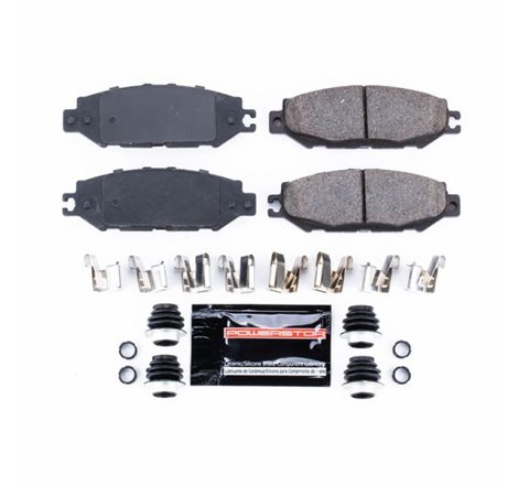 Power Stop 93-00 Lexus LS400 Rear Z23 Evolution Sport Brake Pads w/Hardware