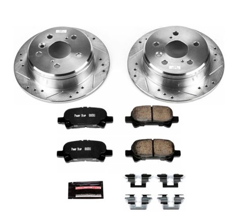 Power Stop 00-01 Toyota Camry Rear Z23 Evolution Sport Brake Kit