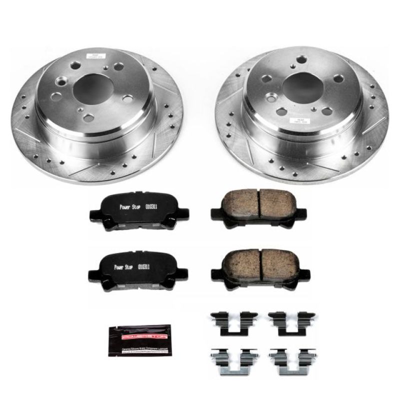 Power Stop 00-01 Toyota Camry Rear Z23 Evolution Sport Brake Kit