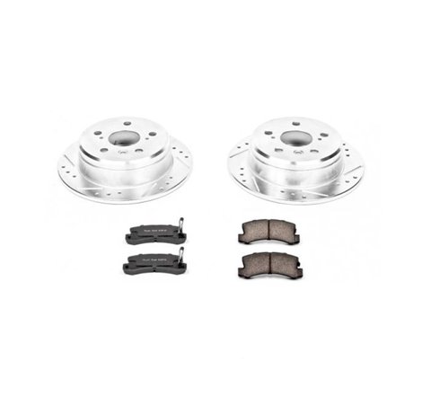 Power Stop 97-99 Lexus ES300 Rear Z23 Evolution Sport Brake Kit