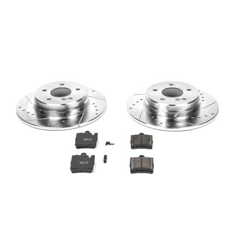 Power Stop 00-02 Mercedes-Benz CLK320 Rear Z23 Evolution Sport Brake Kit