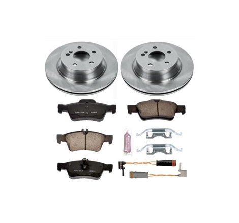 Power Stop 2006 Mercedes-Benz E350 Rear Autospecialty Brake Kit