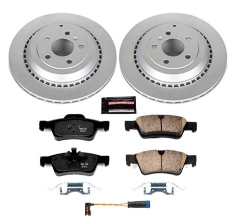 Power Stop 05-06 Mercedes-Benz G55 AMG Rear Z23 Evolution Sport Coated Brake Kit