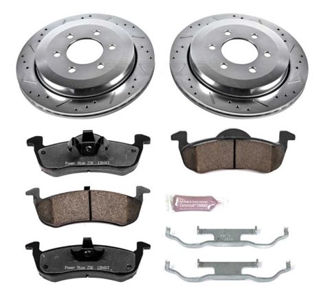 Power Stop 07-17 Ford Expedition Rear Z36 Truck & Tow Brake Kit