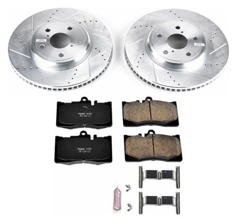 Power Stop 01-06 Lexus LS430 Front Z23 Evolution Sport Brake Kit